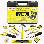 Набор инструментов 126 пр. 1/4'', 6-гр. WMC TOOLS WMC-20126