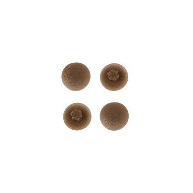 Заглушка пластик к конфирматам орех лесной (08) (упак.-1тыс.шт.) PL 12485