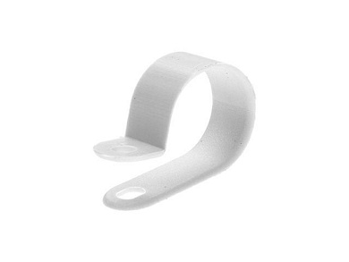 Серьга для кабеля 9 мм белая, 1000 шт в пакете Starfix SM-65308-1000