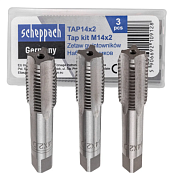 Метчик M14x2 3 шт Scheppach Sch-TAP14x2