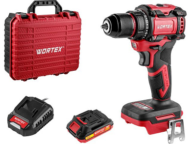 Аккум. дрель-шуруповерт BD 2025 DLi в чем. ALL1 XLT бесщет, 18 В, 50 Н*м, 1х1,5 А*ч, БЗП 10 м WORTEX 1329835