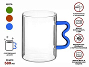 Кружка стеклянная, 580 мл, серия Jelly, PERFECTO LINEA 30-400012