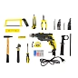 Дрель ударная с набором инструментов 95 пр. WMC TOOLS WMC-1095