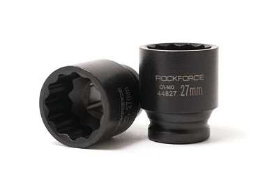 Ударная торцевая головка 32 мм 12-гр. 1/2'' RockForce RF-44832