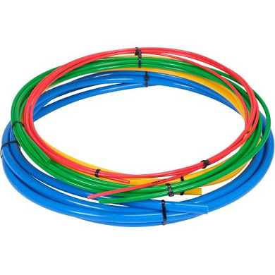 Полиэтиленовые разноразмерные стержни-вставки 4 м для гибки медных труб 1/4", 3/8", 1/2", 5/8" Yato YT-21860