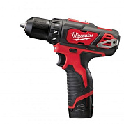 Аккумуляторная дрель-шуруповерт M12BDD-202С Li-Ion 2Ач Milwaukee 4933441915