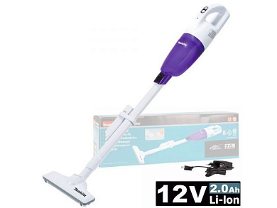 Аккум. пылесос CL 117 FDX7 в кор., 12.0 В, 2.0 А/ч, Li-Ion, 0.65 л, самоочистка: нет Makita CL117FDX7