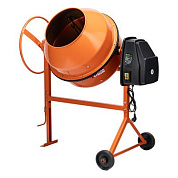 Бетоносмеситель БСН-180П, мощность 700 Вт, полиамидный венец Сибртех 95518