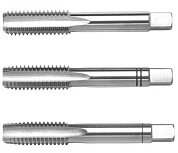 Комплект метчиков ручных HSS, DIN352, 3шт. WÜRTH