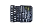 Набор инструментов 186 пр. 1/4''&1/2'' 6-гр. 4-30 мм''Дорожный кейс'' WMC TOOLS WMC-WMC186