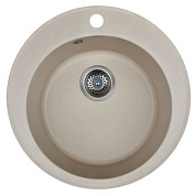 Мойка кухонная из мраморной крошки, cream, Wisent WR510-30