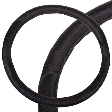 Оплетка экокожа L Art- Черная SKYWAY S01102355