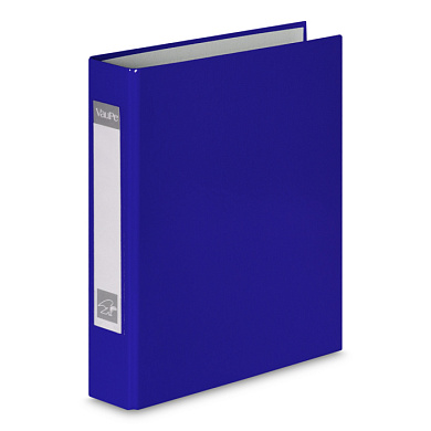 Папка на кольцах "VauPe", 4 кольца, А5, синий