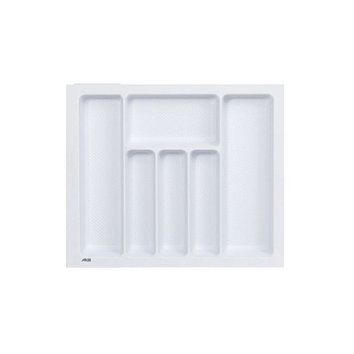 Лоток для столовых приборов 700 PIXEL 635*485, белый AKS 117218