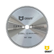 Пильный диск по алюминию 300x30x96z EXPERT GRAFF