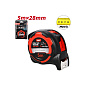 Рулетка Deli RS EDL370528, 5 м х 28 мм, красный, черный