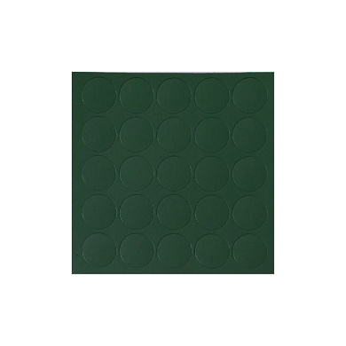 Заглушка самоприлипающая к эксцентрику зеленый лес (20299) (лист-28шт.) FOLMAG 107840