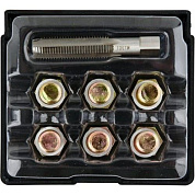 Набор для ремонта резьбы к масляному поддону M13х1,5 мм 6 пр. Yato YT-17571