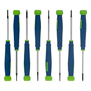 Набор отверток для точных работ универсальный, 8 шт., Crv Сибртех 13378