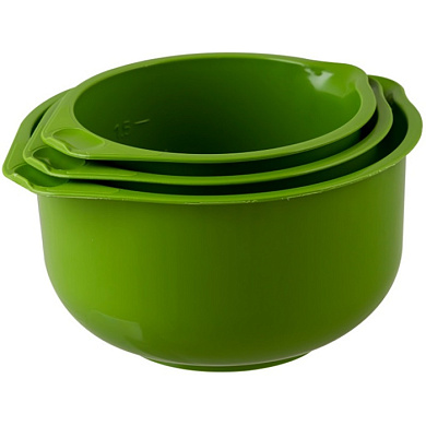 Набор чаш 3 шт. с мерной шкалой и сливом, 2, 2.75, 3.75 л Полимербыт 4338033