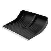 Лопата для уборки снега пластиковая, 450х430 мм, без черенка, Россия Сибртех 61579