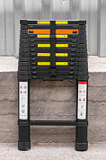 Лестница телескопическая алюминевая бытовая 4,1 м, 14 ступ. RockForce RF-UP410