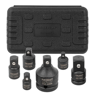 Набор ударных адаптеров 6 пр ForceKraft FK-4069MPB