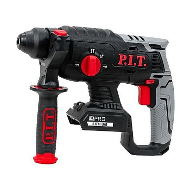 Перфоратор аккумуляторный, 20 В, 22 мм, 1,8 Дж, 0-1350 об/мин, 0-4700 уд/мин. Без АКБ и ЗУ. PIT PBH20H-22B
