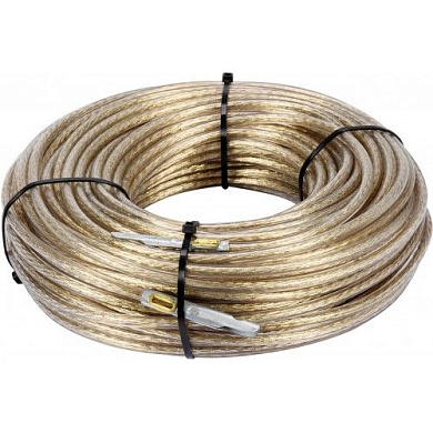 Трос тамож. стальной с наконечником 6 мм/15м Vorel 85000