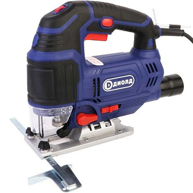 Пила лобзиковая электрическая, 850 Вт, 220 В, 50 Гц, 0-3000 ход/мин, 18 мм Диолд ПЛЭ-1-07 М