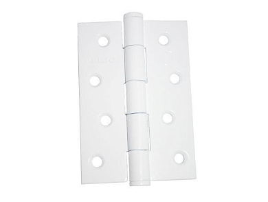 Петля 100 мм универсальная, белая (40 шт в коробе) Starfix (неразъемная) SMP-68984-40