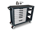 Тележка для инструмента 8 секций TOPTUL TCBA0801