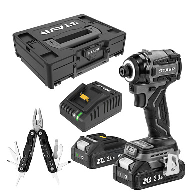 Гайковерт SID 18BL-200V-2K (2×2.0 Ah) Ставр 9022300103