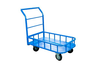 Тележка платформенная ТП-МБ (800х1200) с бортами (колеса 200 мм) TOR 1036300