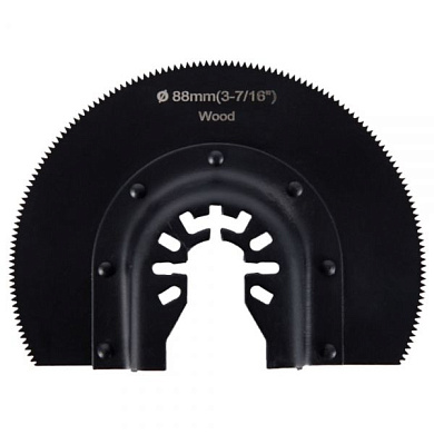 Полотно сегментное,пильное HCS для МЭВ-0,34 МФ, дерево, пластик, мяг.металл, (2 насадки) Диолд НМЭВУ-91 СН (90091031)