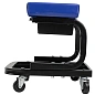 Стул автослесаря с инструментальной полкой на колесах 220х375 мм Forsage F-TR6301