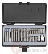 Набор бит Ribe M4-M14 22 пр. 10 мм Force 4225