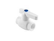 Кран шар. ПП 25 бел РосТурПласт 27610