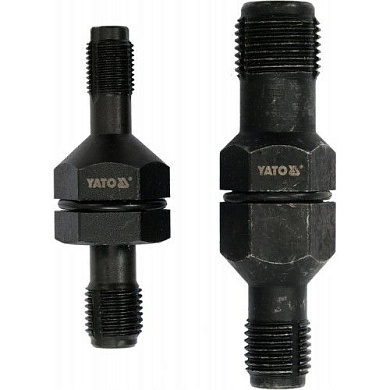 Набор метчиков для восстановления свечных отверстий M10x1; M12x1,25; M14x1,5; M18x1,5 Yato YT-17697