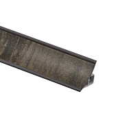 Плинтус ПВХ к столешнику LР мрамор чиполлино черная медь (202) (1шт=3м.п.) EL-MECH-PLAST 93668