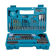 Набор сверл и бит, 102 шт, Makita E-10730