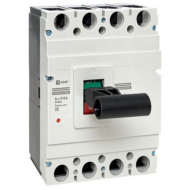 Выключатель автоматический ВА-99М 400/315А 4P 5In 42кА EKF PROxima mccb99-4P5In400-315m