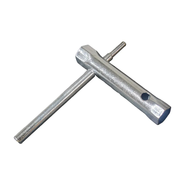 Набор ключей трубчатых 6×7-20×22 мм, с воротком 10×150 мм, 10 пр FORSTIME FT-50817B