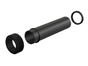 Прокладка + патрубок + гофрированная прокладка 45х58х25, Alcaplast M901-BL-01