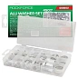 Набор алюминиевых шайб 10-29 мм 450 пр RockForce RF-068652