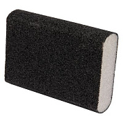 Губка для шлифования, 100 х 70 х 25 мм, овал, Средняя жесткость, P 60 Сибртех 757367