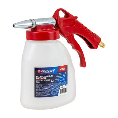 Пистолет пескоструйный с емкостью 1 л