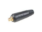Разъем сварочный 10-25 мм² DX25, папа Solaris WA-2473
