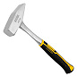 Молоток слесарный 800 г, цельнометаллический, двухкомпонентная рукоятка Denzel 10405