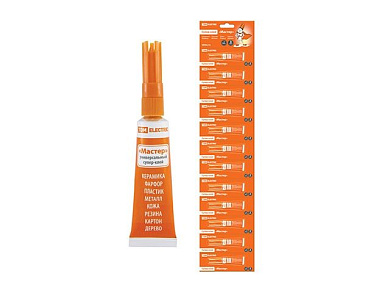 Супер-клей "Мастер" 3 г/12 шт./блистер TDM SQ0542-0004